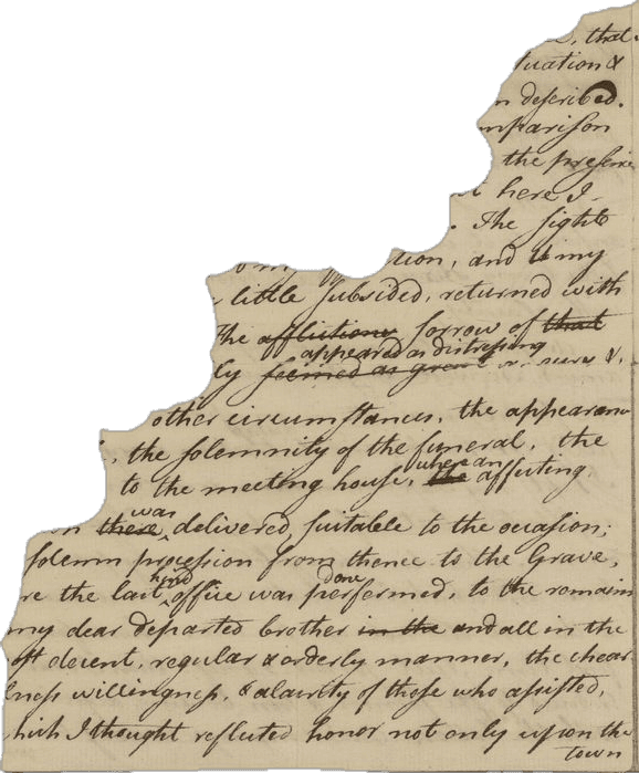 Manuscript page